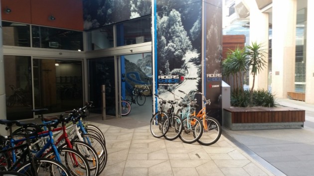 This is a new, second location for Riders Choice. Their original store is still trading in suburban Leederville.